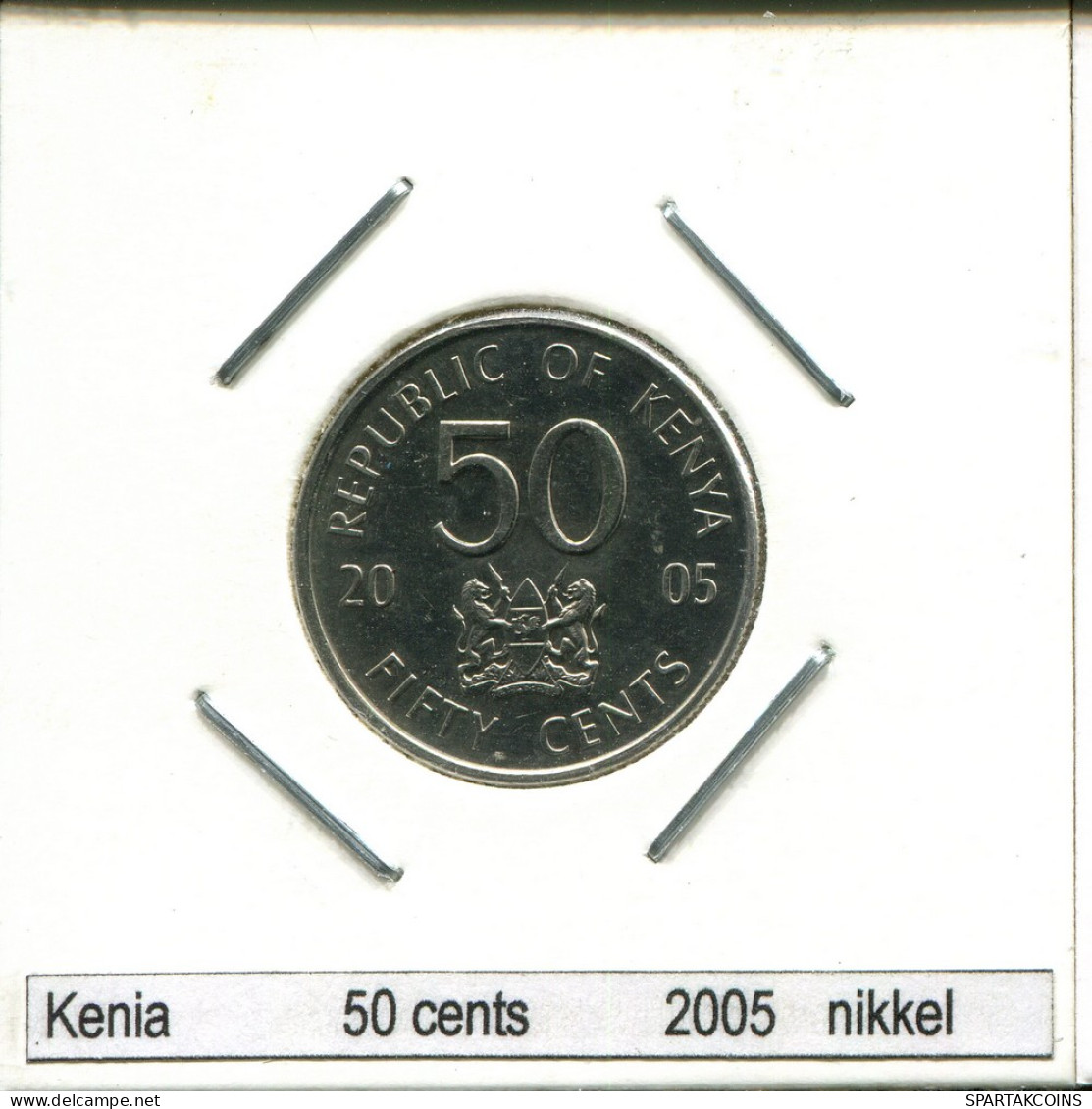 50 CENTS 2005 KENYA Moneda #AS339.E - Kenia