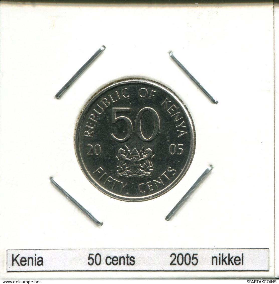 50 CENTS 2005 KENYA Moneda #AS339.E - Kenya