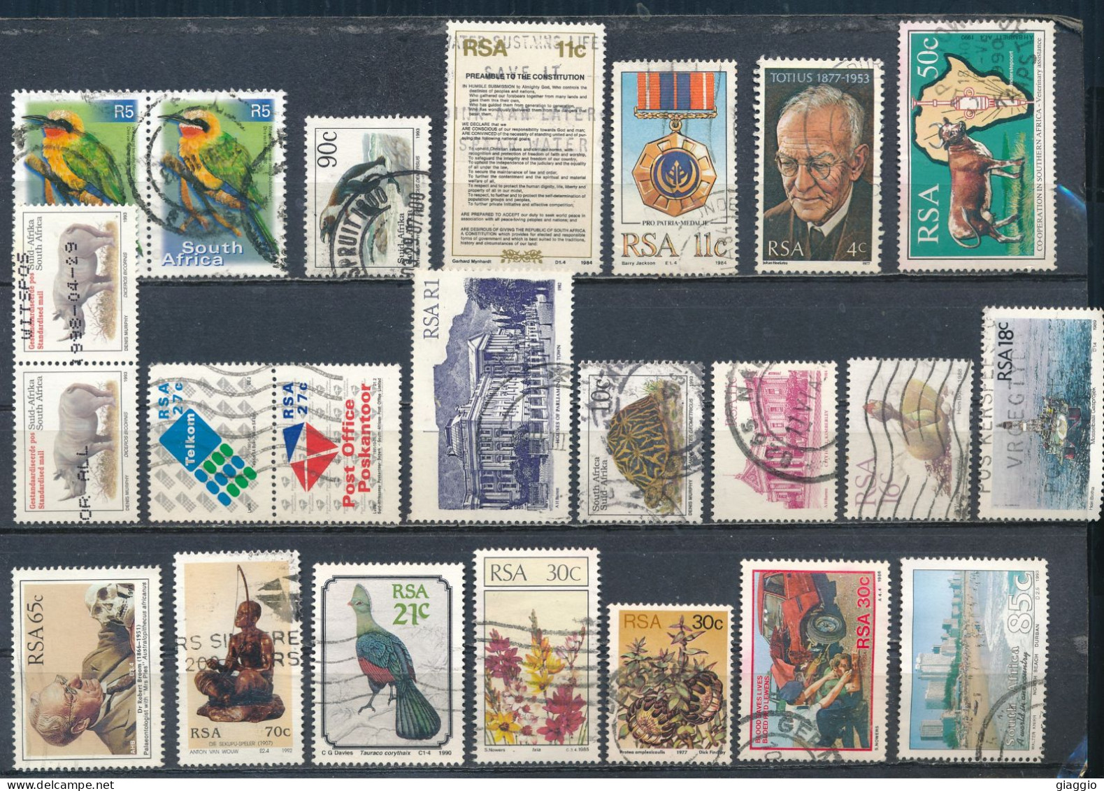 °°° LOT KILOWARE SOUTH AFRICA - FINE USED °°° - Used Stamps