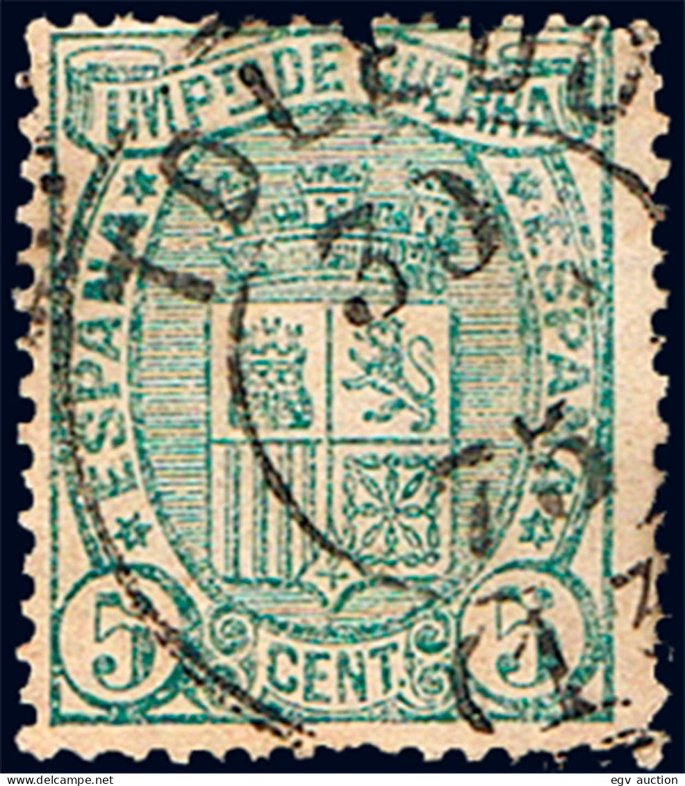 Toledo - Edi O 154 - 5 Cent. - Mat Fech. Grande "Toledo" - Used Stamps