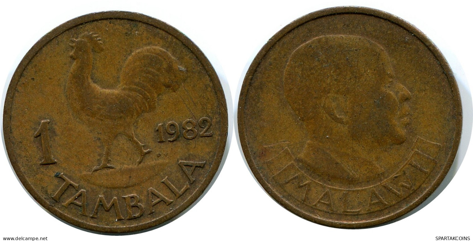 1 TAMBALA 1982 MALAWI Coin #AR866.U - Malawi