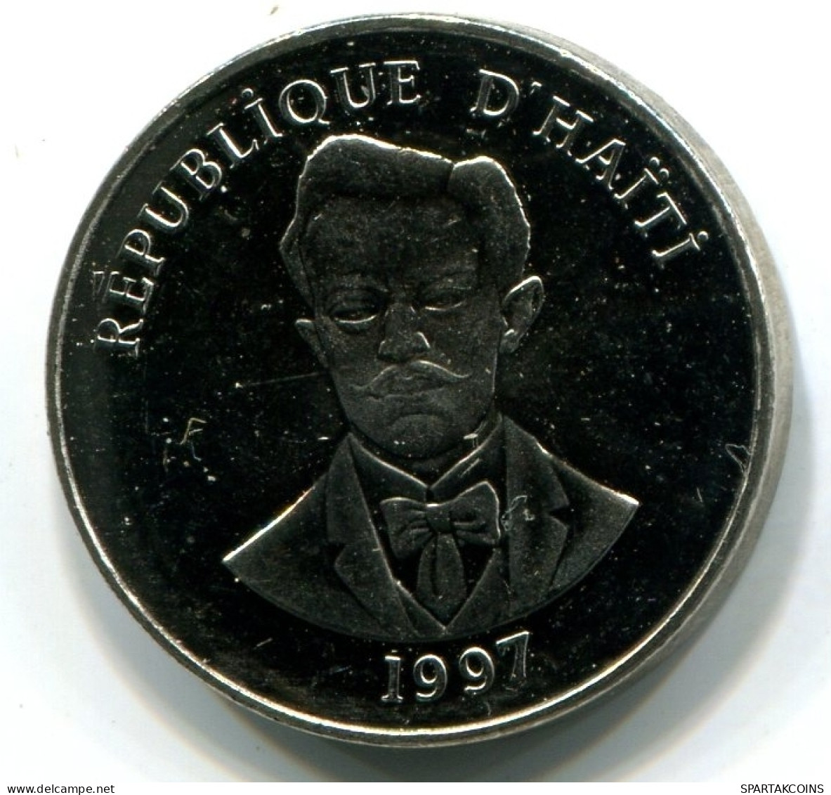 5 CENTIMES 1997 HAITI UNC Coin #W11337.U - Haití