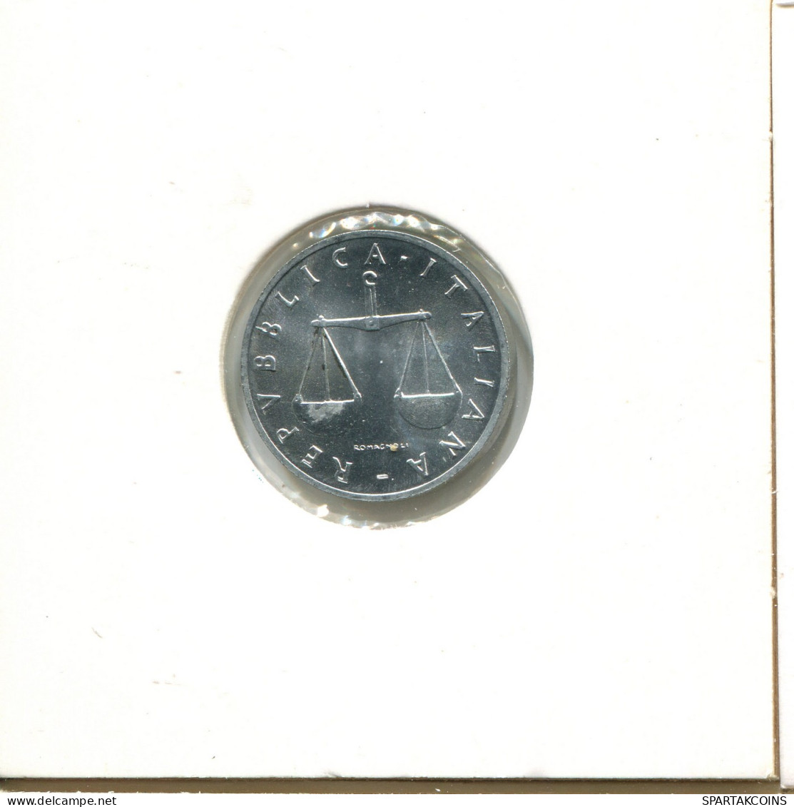 1 LIRA 1954 ITALY Coin #AX836.U - 1 Lire