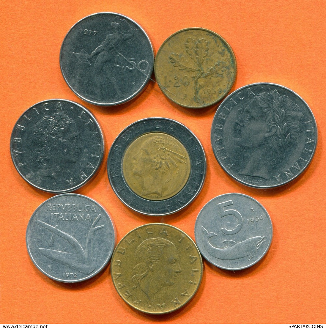 ITALY Coin Collection Mixed Lot #L10429.1.U - Sammlungen