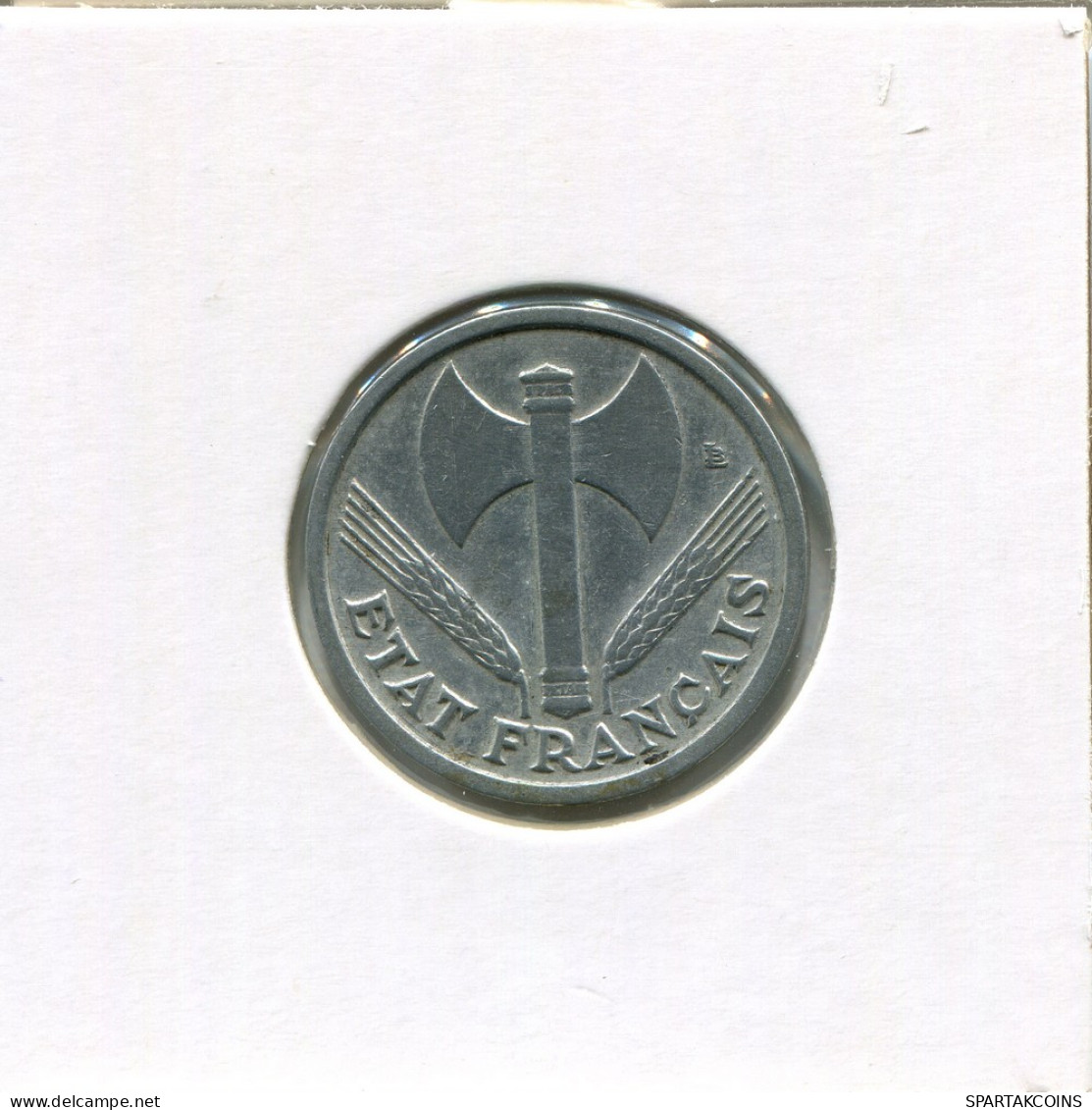 1 FRANC 1943 FRANKREICH FRANCE Französisch Münze #AN279.D - 1 Franc