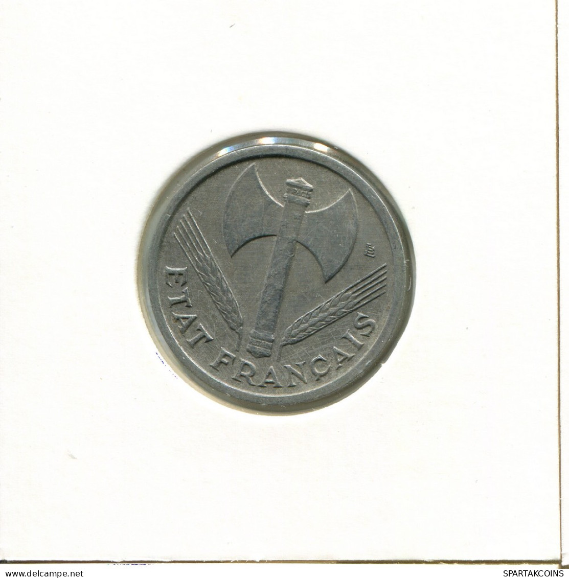 1 FRANC 1943 FRANKREICH FRANCE Französisch Münze #AK581.D - 1 Franc