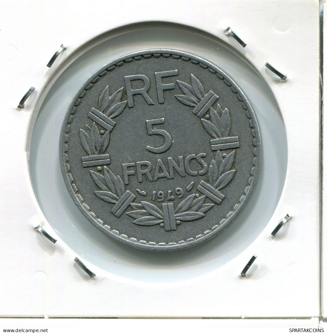 5 FRANCS 1949 FRANKREICH FRANCE Französisch Münze #AP023.D - 5 Francs