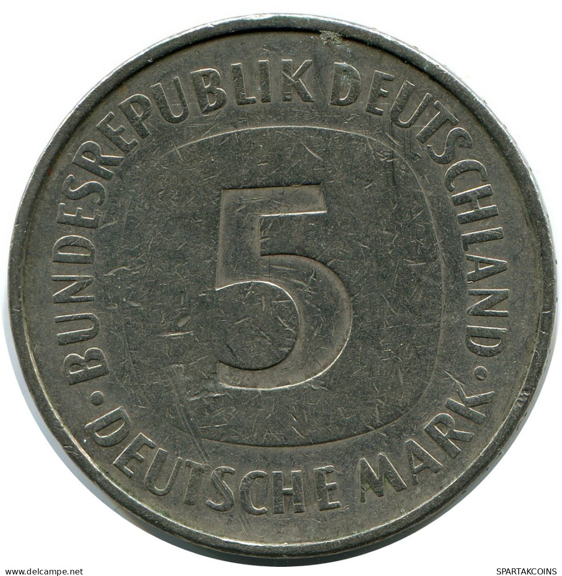 5 DM 1982 J BRD DEUTSCHLAND Münze GERMANY #AZ485.D - 5 Mark