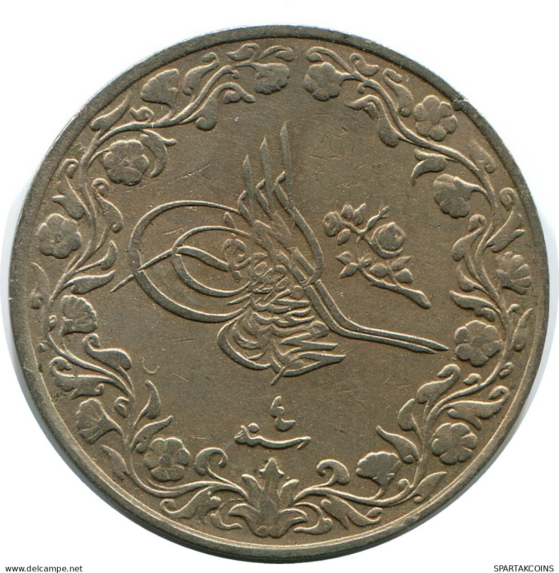 5/10 QIRSH 1911 ÄGYPTEN EGYPT Islamisch Münze #AH282.10.D - Egypt