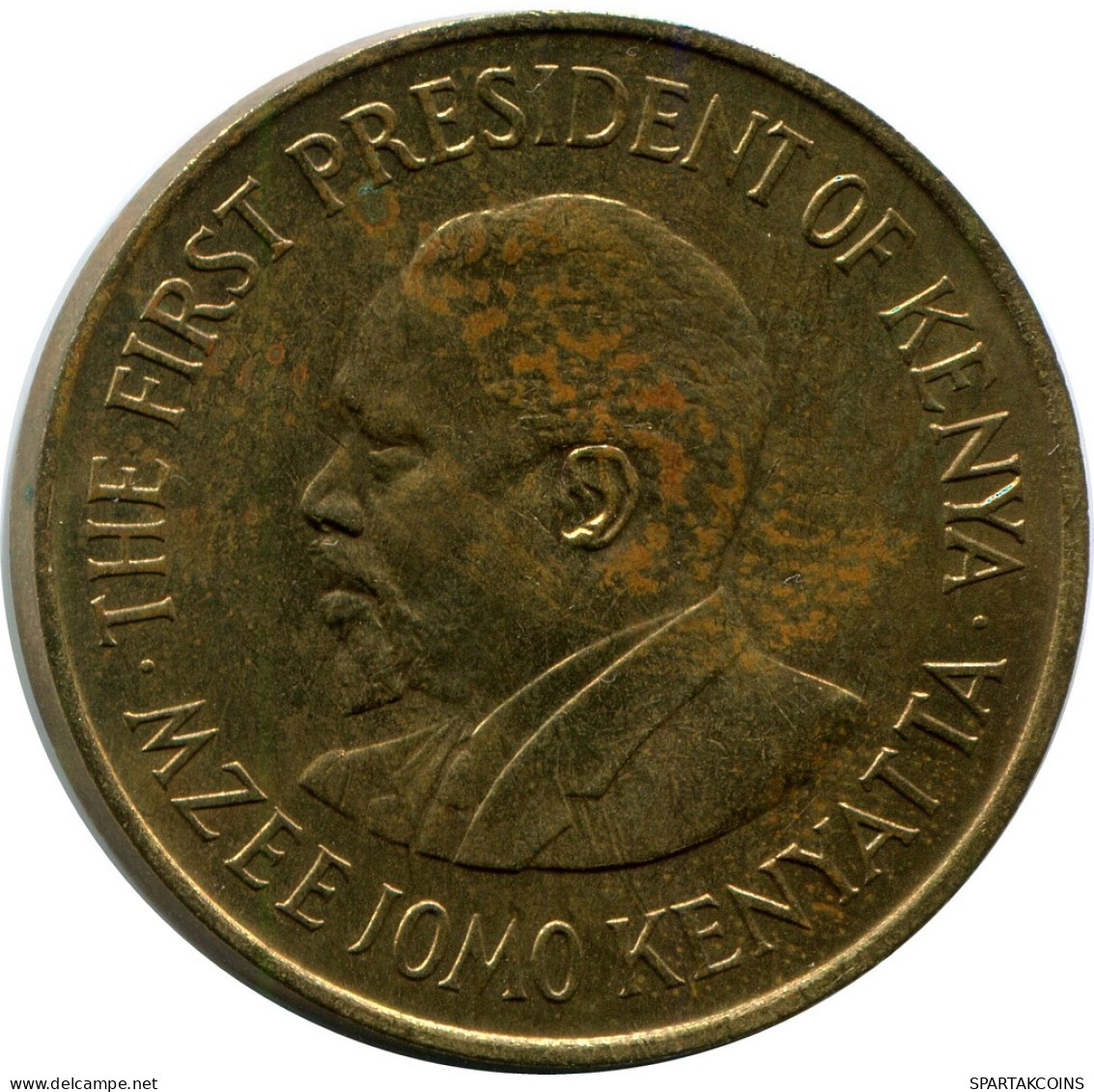 10 CENTS 1975 KENIA KENYA Münze #AP894.D - Kenya