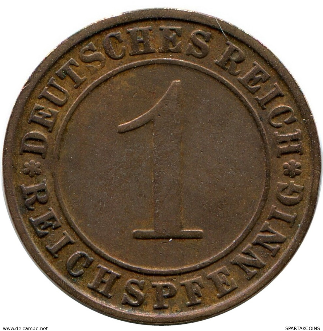 1 REICHSPFENNIG 1930 D DEUTSCHLAND Münze GERMANY #DB786.D - 1 Rentenpfennig & 1 Reichspfennig