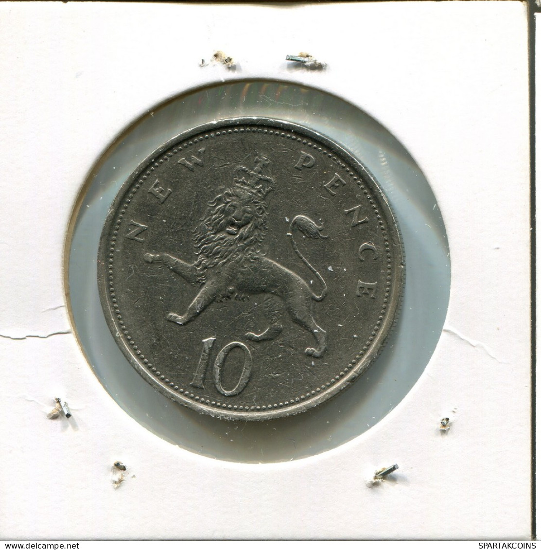 10 NEW PENCE 1979 UK GROßBRITANNIEN GREAT BRITAIN Münze #AN543.D - 10 Pence & 10 New Pence