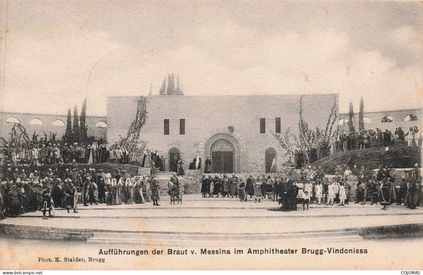 SUISSE - S14682 - Aufführungen Der Braut V. Messina Im Amphitheater Brugg Vindonissa - L23 - Brugg