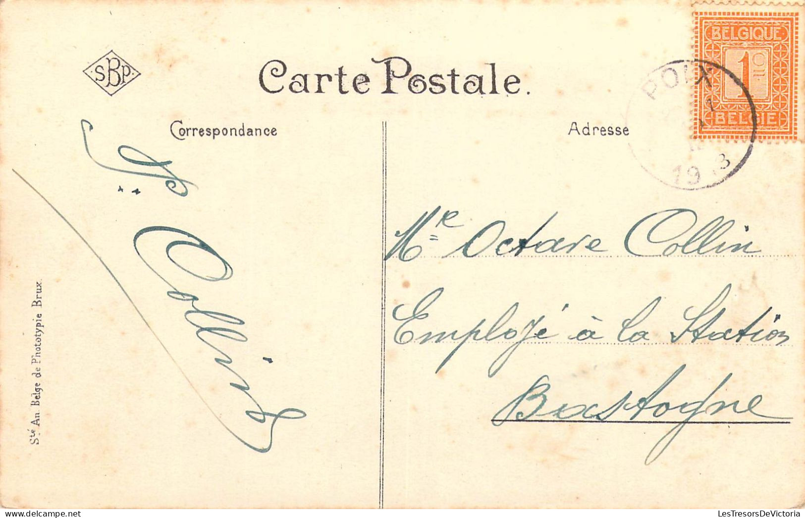 BELGIQUE - Poix-Saint-Hubert - L'Eglise - Carte Postale Ancienne - Andere & Zonder Classificatie