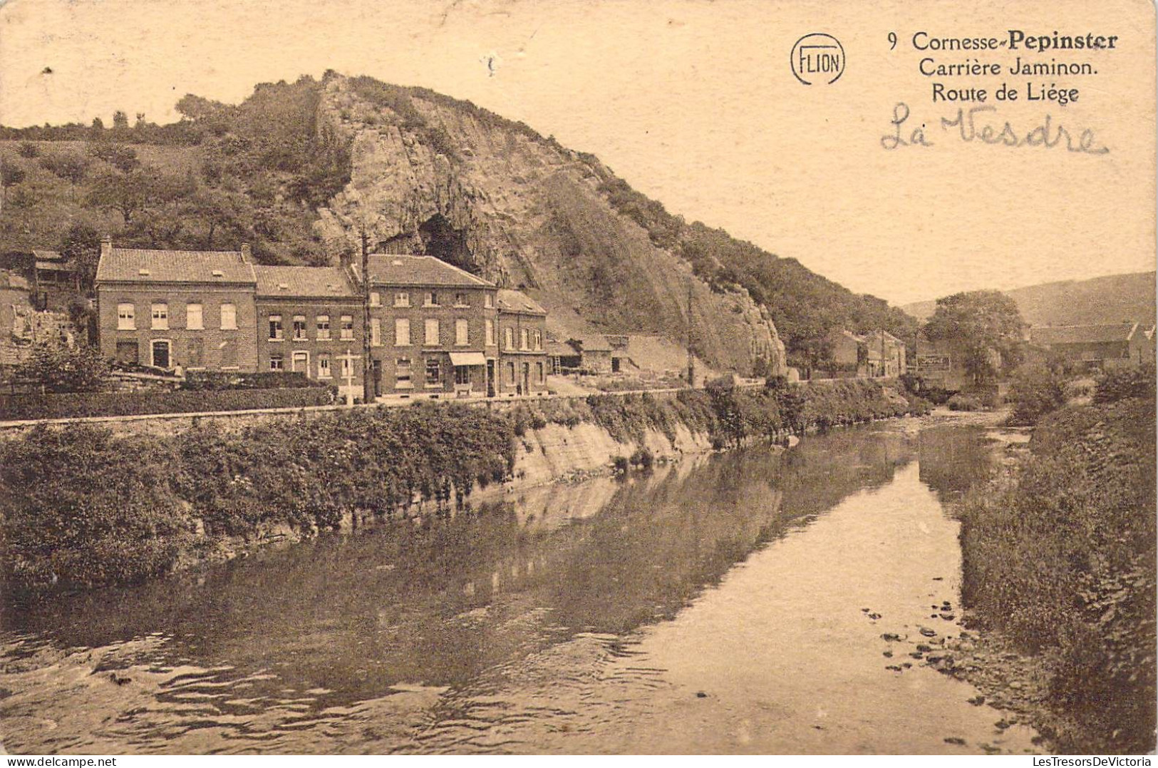 BELGIQUE - Pepinster - Carrière Jaminon - Route De Liège - Carte Postale Ancienne - Pepinster