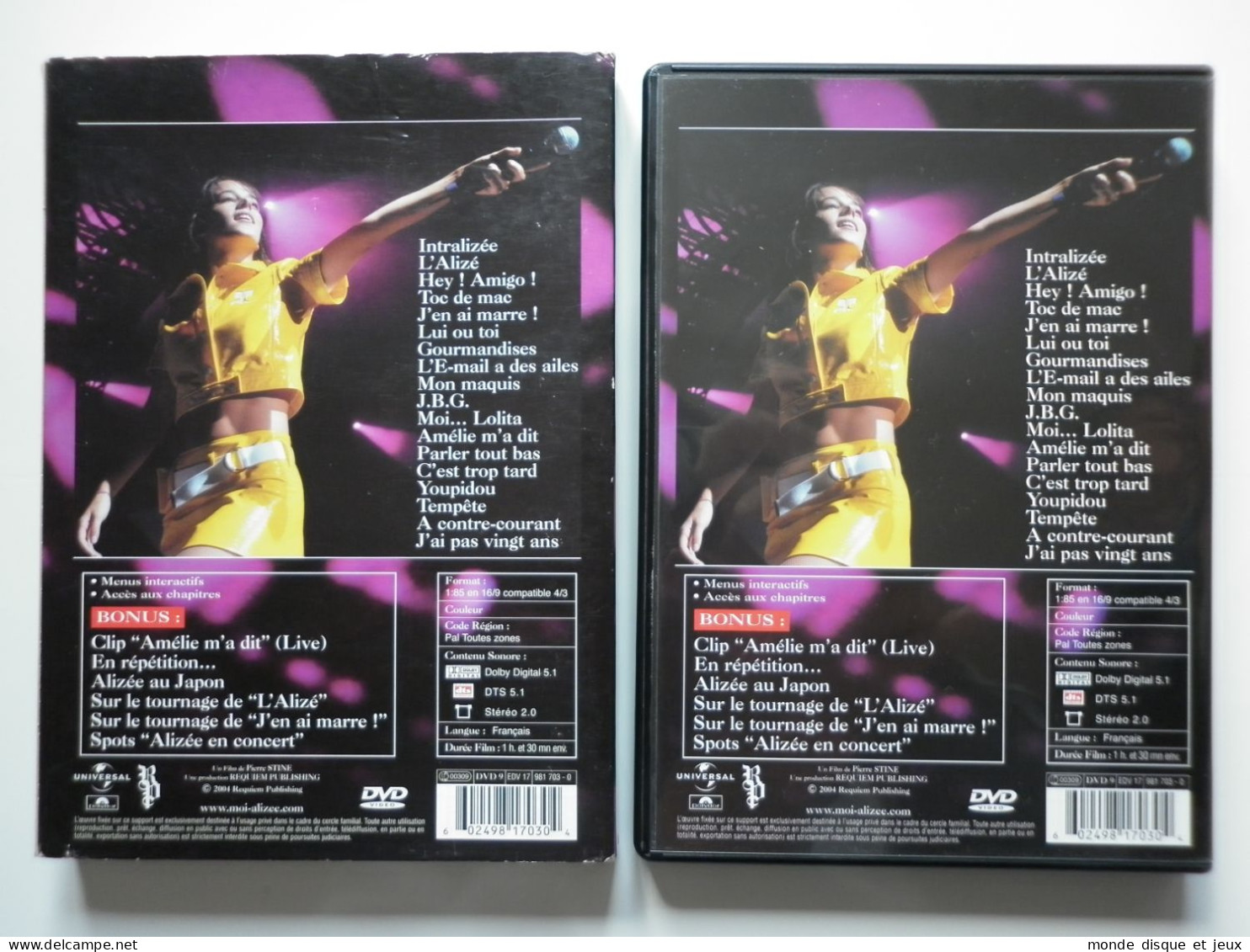 Alizée Dvd En Concert - DVD Musicali