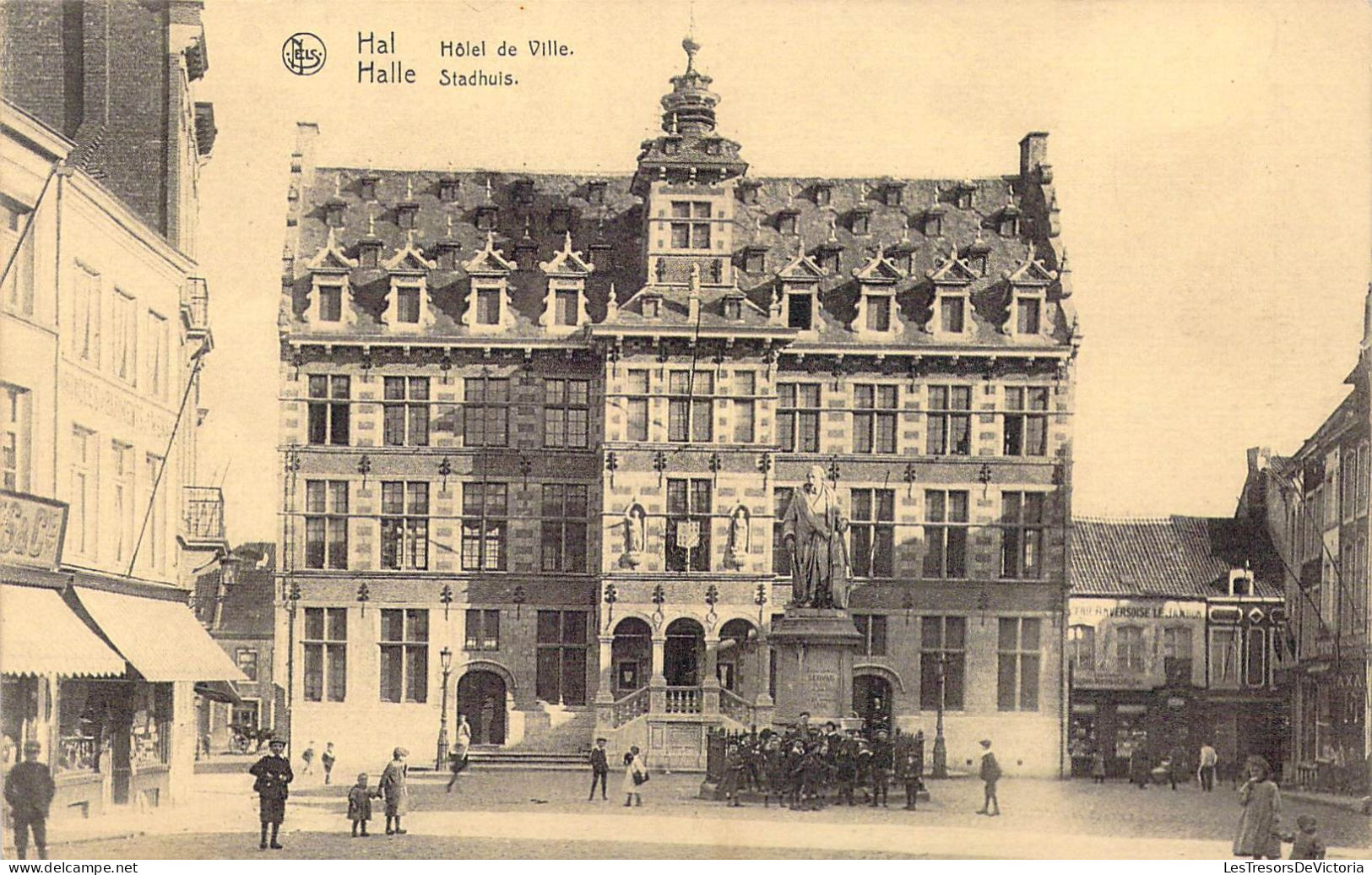 BELGIQUE - Hal - Hôtel De Ville - Carte Postale Ancienne - Halle