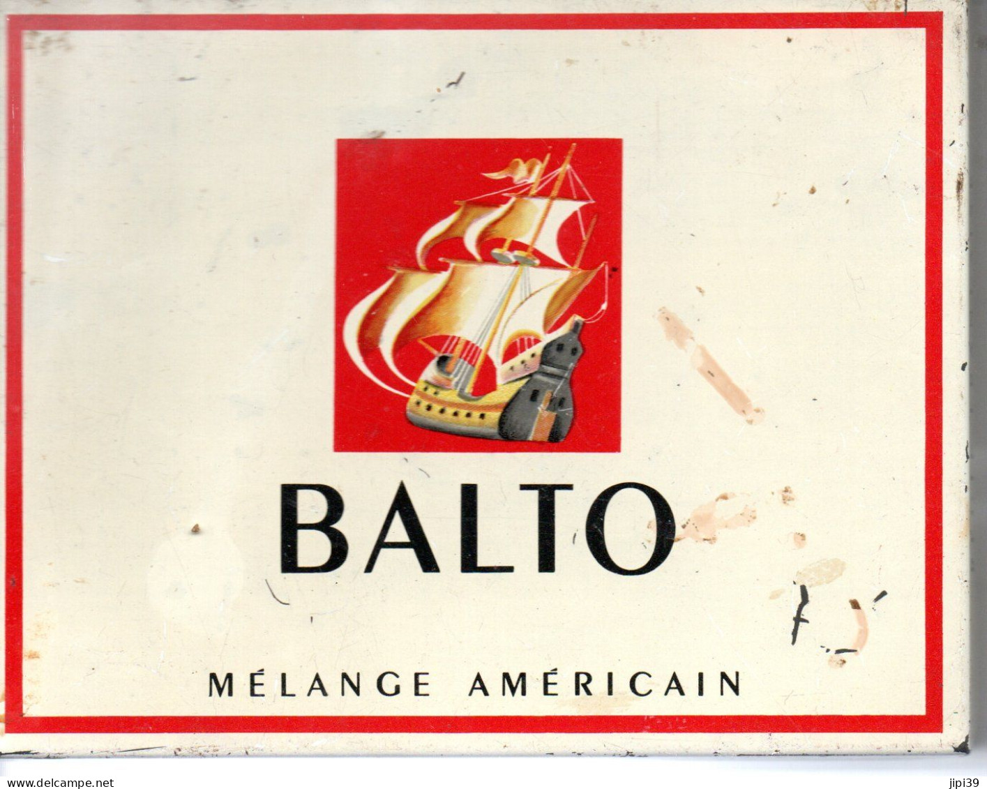 Boite Métallique BALTO - Tabaksdozen (leeg)