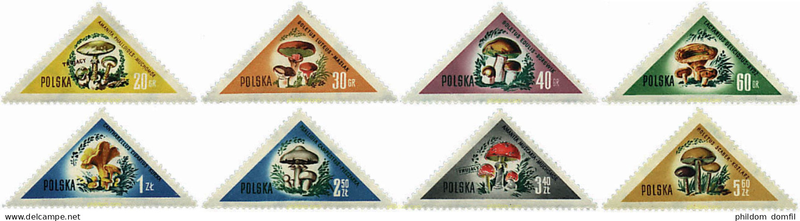 34541 MNH POLONIA 1959 SETAS - Andere & Zonder Classificatie