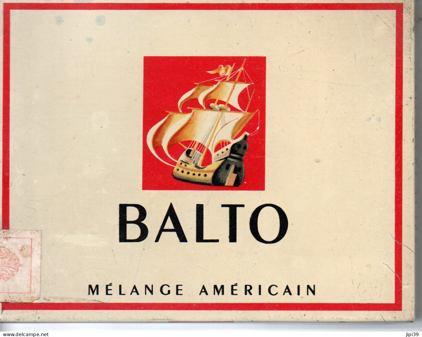 Boite Métallique BALTO - Schnupftabakdosen (leer)