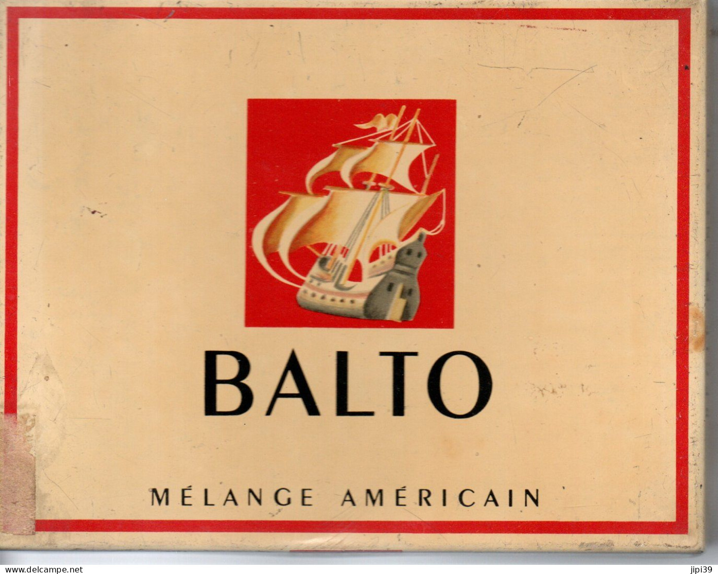 Boite Métallique BALTO - Schnupftabakdosen (leer)
