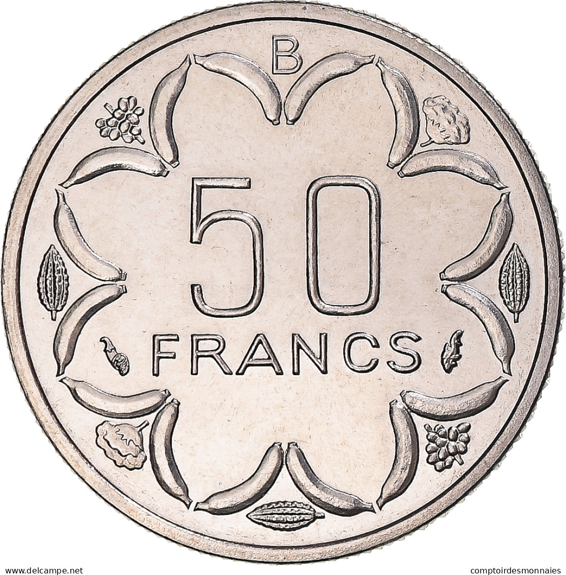 Monnaie, Afrique Centrale, 50 Francs, 1976, Monnaie De Paris, ESSAI, FDC - Centrafricaine (République)