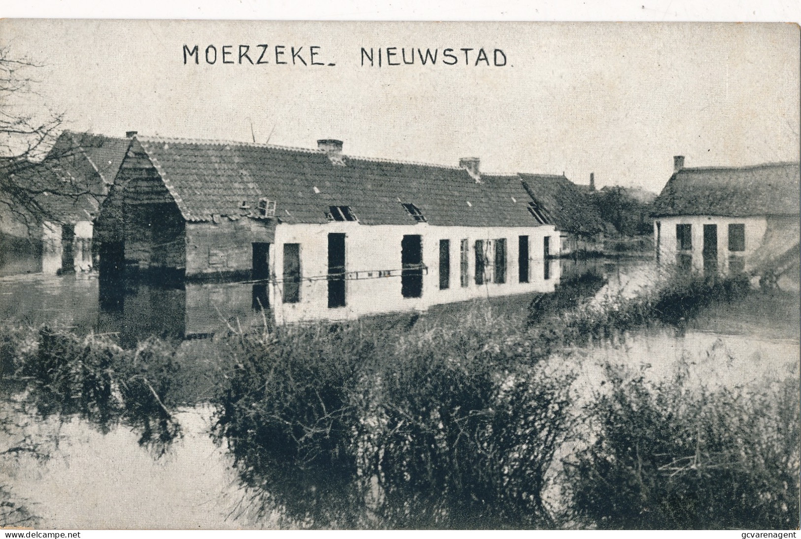 MOERZEKE  NIEUWSTAD          2 SCANS - Moerbeke-Waas