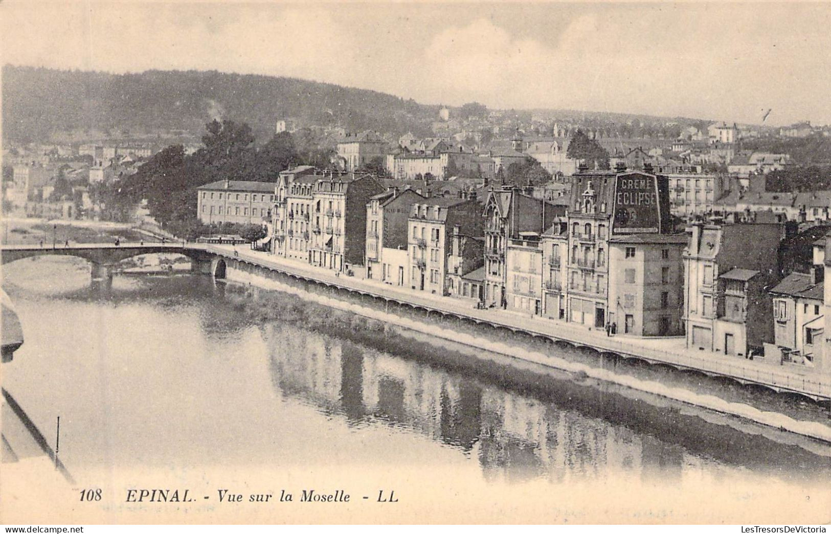 FRANCE - 88 - EPINAL -Vue Sur La Moselle - LL - Carte Postale Ancienne - Epinal