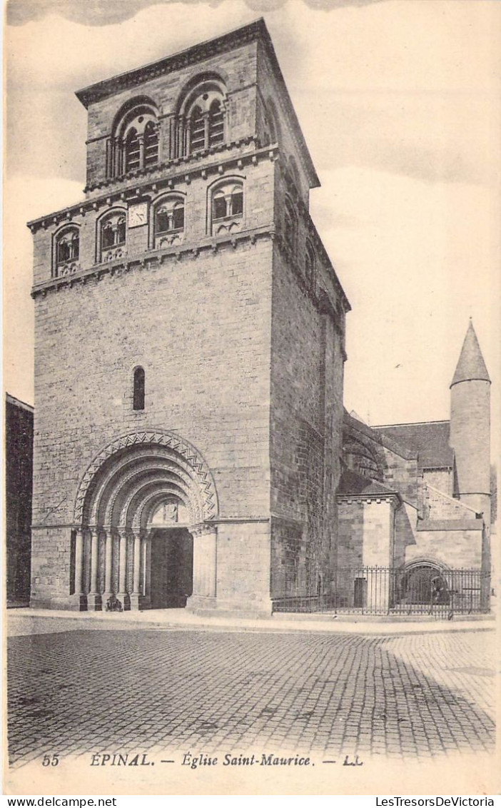 FRANCE - 88 - EPINAL - Eglise St Maurice - LL - Carte Postale Ancienne - Epinal