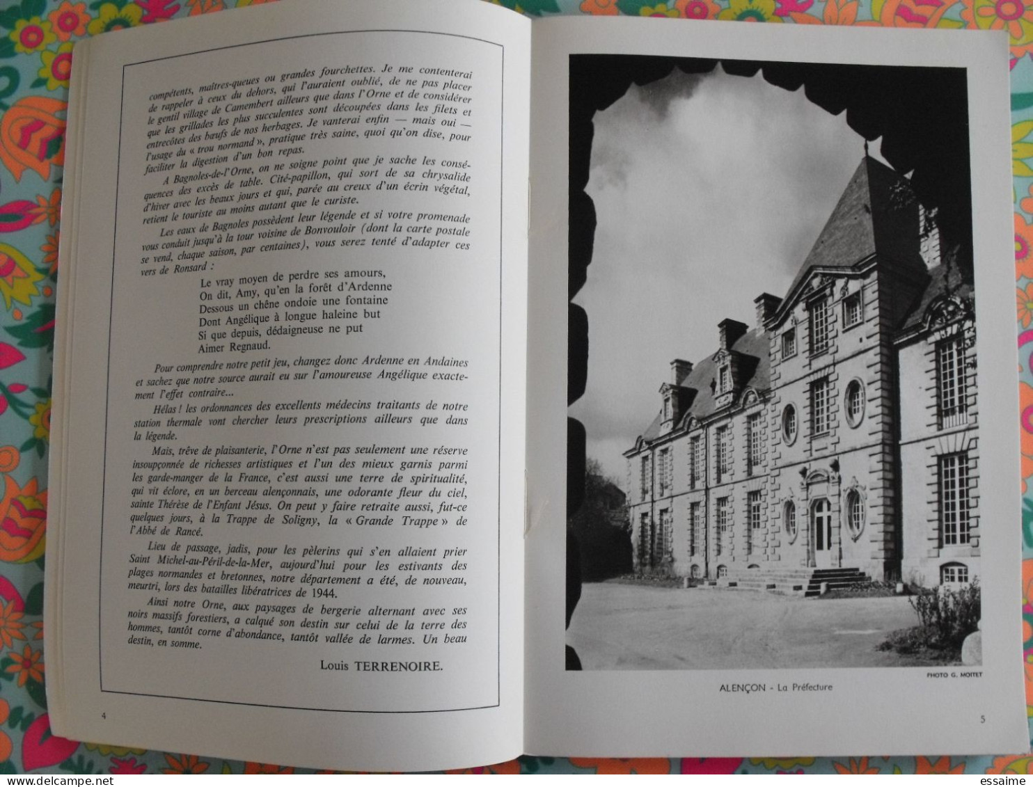 La France à Table N° 104. 1963. Orne. Alençon Domfront Argentan Gacé L'aigle Bellême Mortagne Longny Sées. Gastronomie - Tourism & Regions