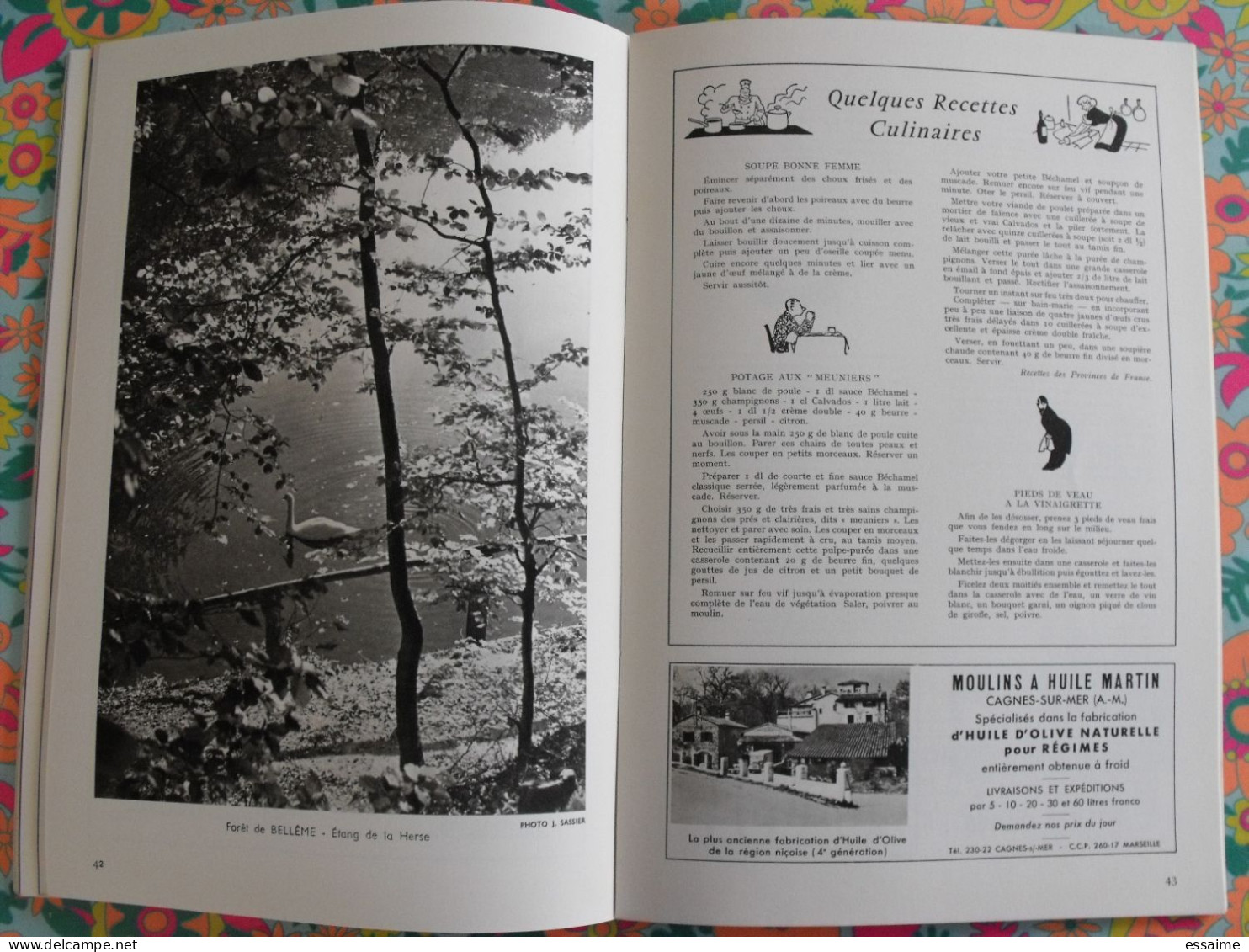 La France à table n° 104. 1963. Orne. Alençon domfront argentan gacé l'aigle bellême mortagne longny sées. gastronomie