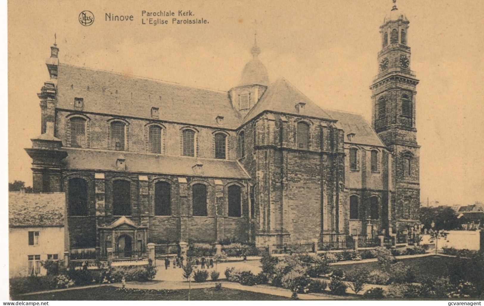 NINOVE  PAROCHIALE KERK         2 SCANS - Ninove