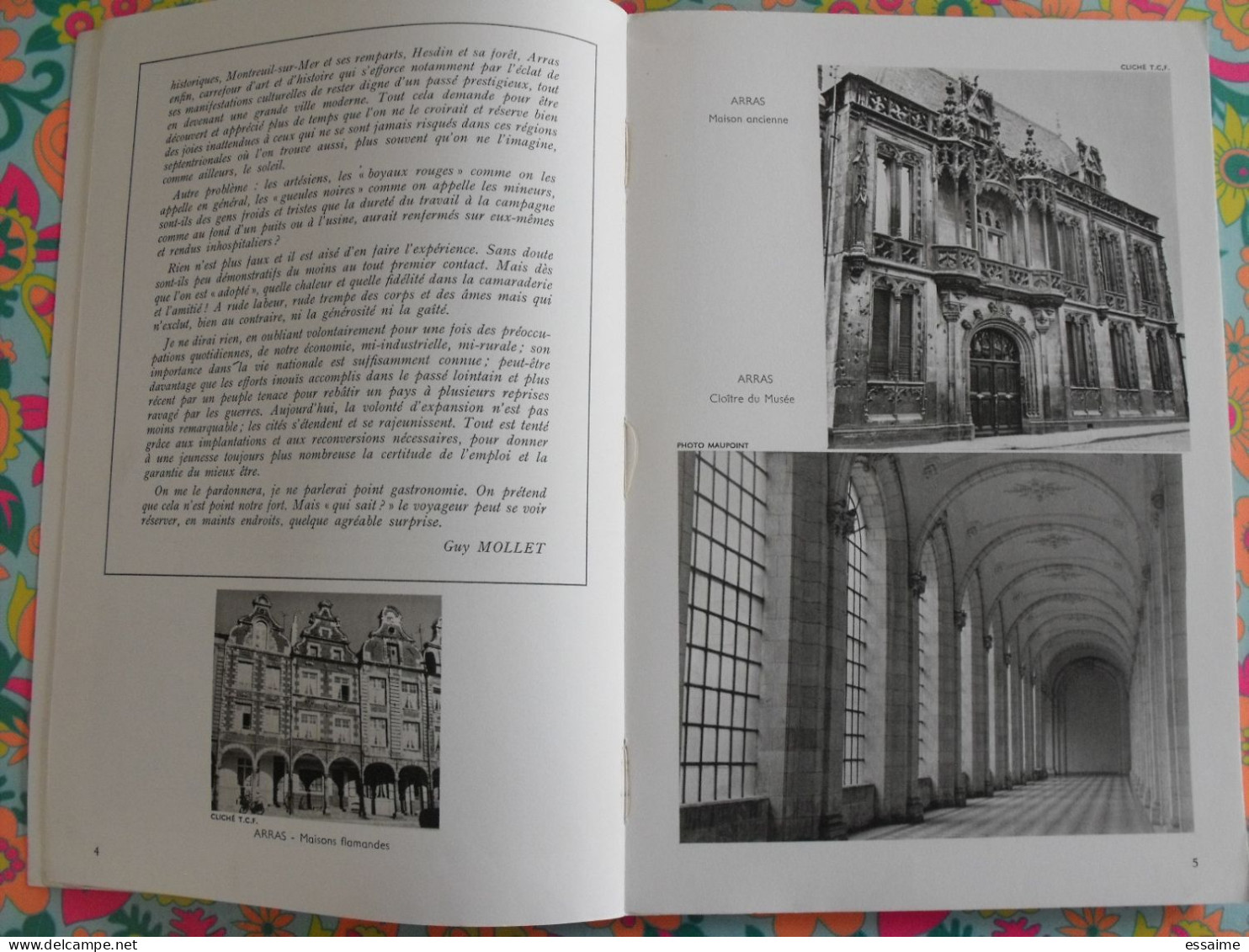 La France à Table N° 110. 1964. Pas-de-Calais. Arras Hesdin Touquet Calais Béthune Olhain Boulogne Berck. Gastronomie - Turismo E Regioni