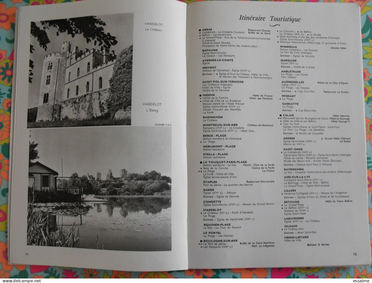 La France à table n° 110. 1964. Pas-de-Calais. arras hesdin touquet calais béthune olhain boulogne berck. gastronomie