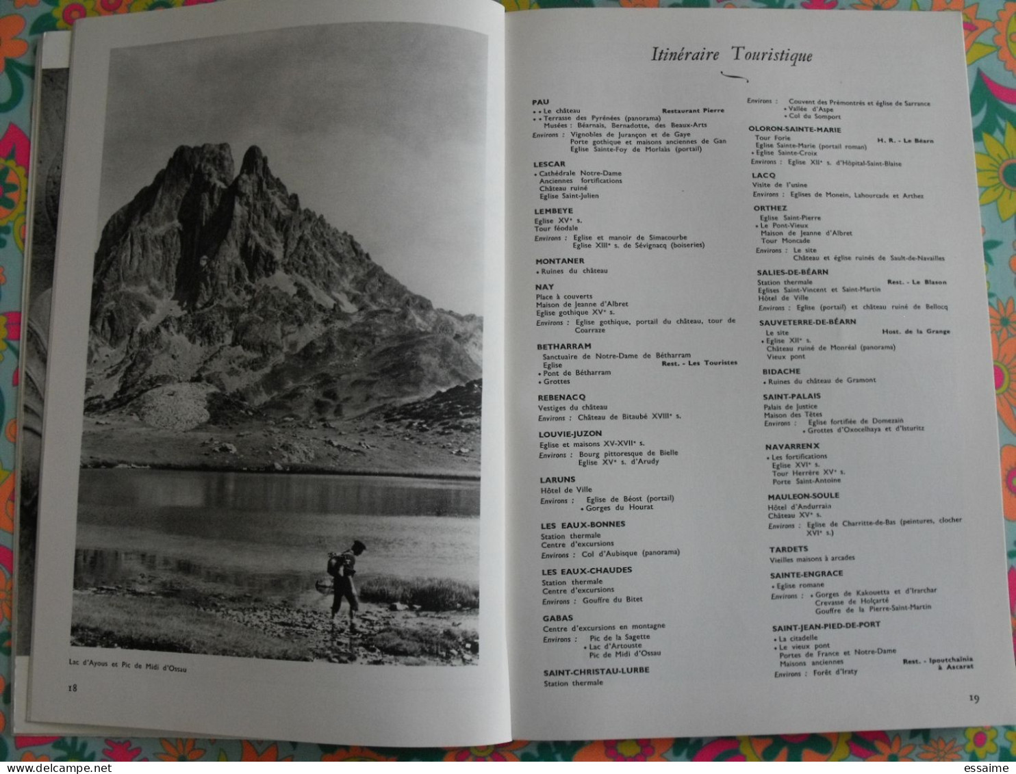 La France à table n° 159. 1972. Pyrénées-atlantiques. pau lescar betharram orthez bidache mauleon bayonne. gastronomie