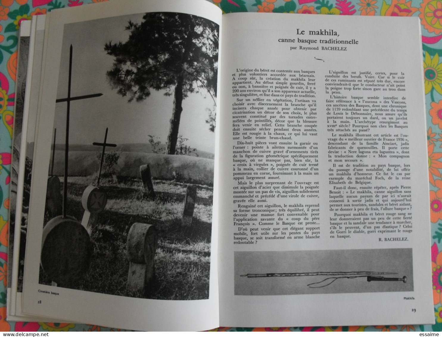 La France à table n° 159. 1972. Pyrénées-atlantiques. pau lescar betharram orthez bidache mauleon bayonne. gastronomie