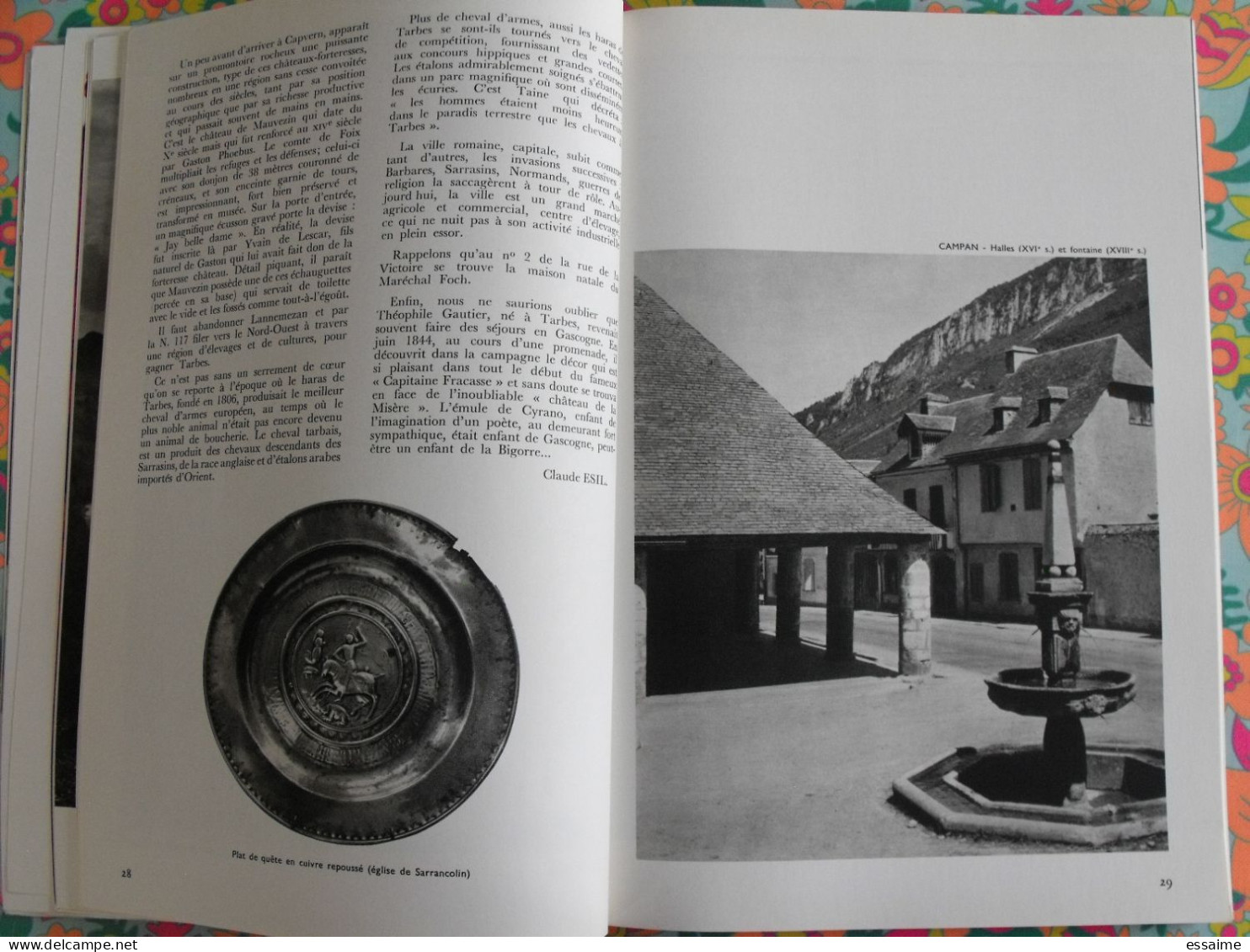 La France à table n° 158. 1971. Hautes-Pyrénées. tarbes lourdes luz gavarnie pic du midi capvern bagnères. gastronomie