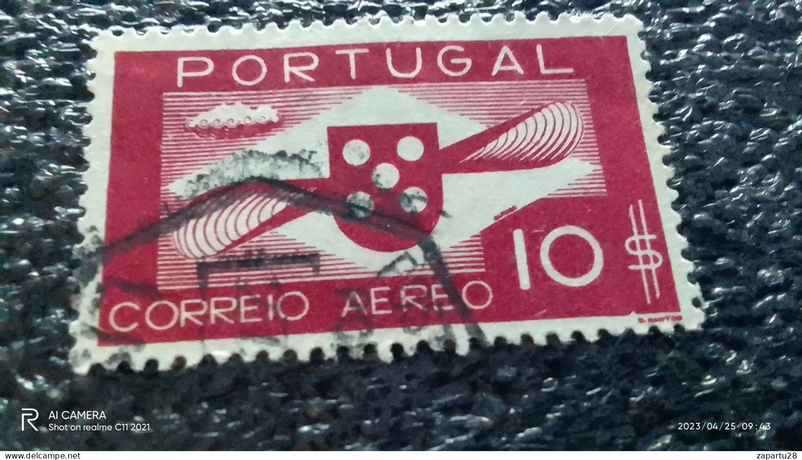 PORTUGAL-1944-       .          10ESC         USED - Gebraucht