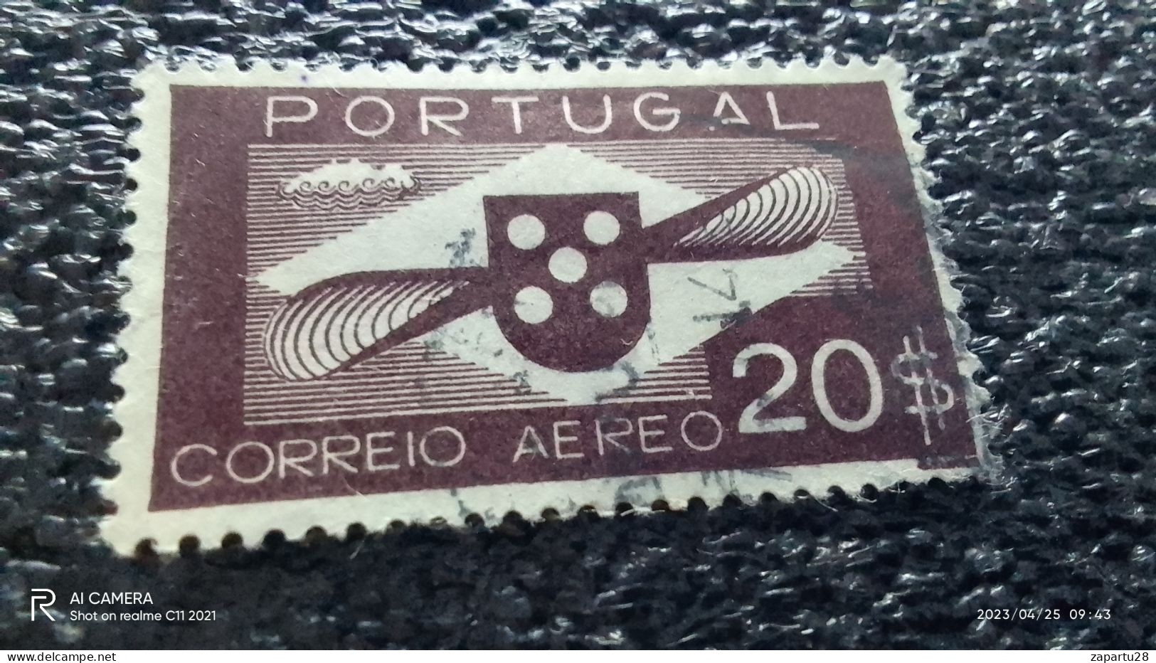 PORTUGAL-1944-       .          20ESC         USED - Oblitérés