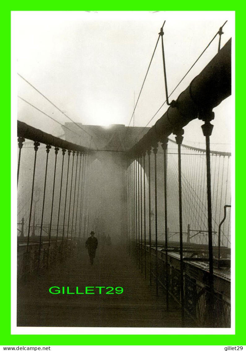 NEW YORK CITY, NY - BROOKLYN BRIDGE, 1929 - PAUL GROTZ, 1902-1990 - THE METROPOLITAN MUSEUM OF ART - - Museen