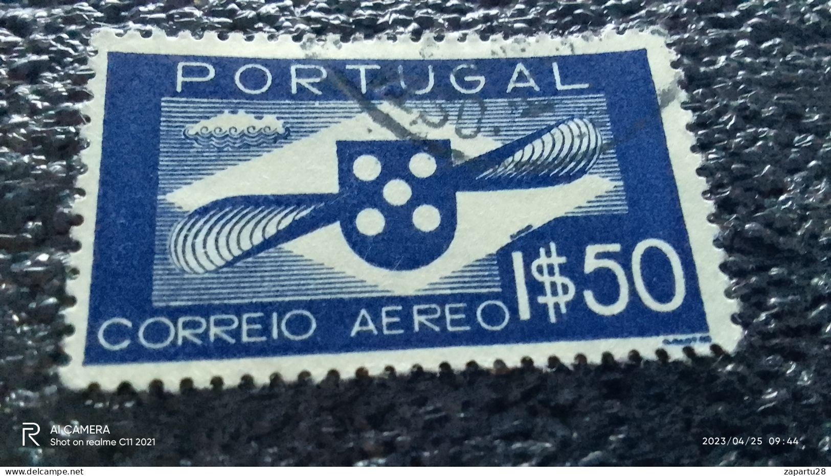 PORTUGAL-1944-       .          1.50ESC         USED - Oblitérés