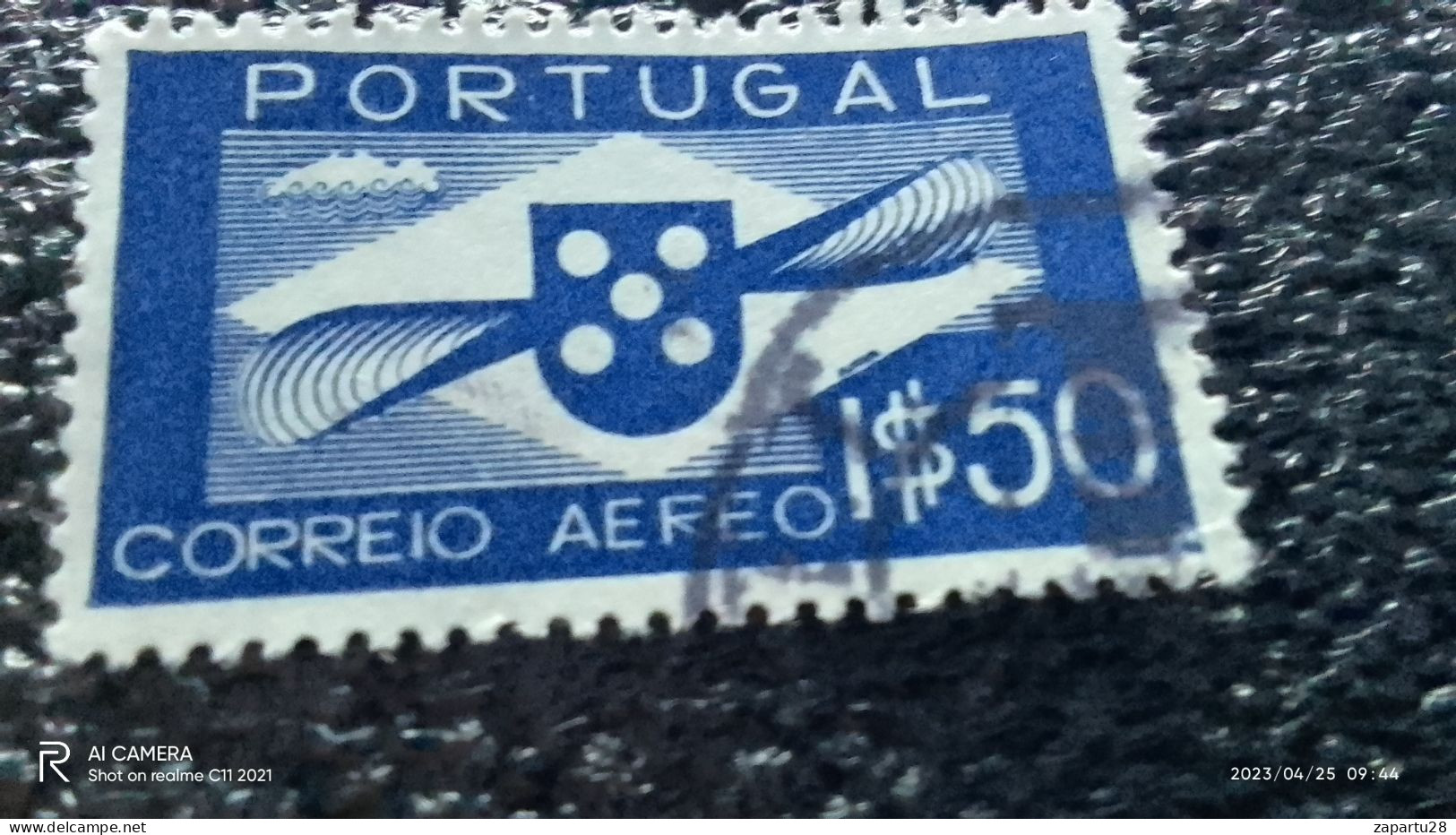 PORTUGAL-1944-       .          1.50ESC         USED - Oblitérés