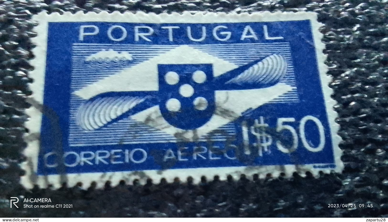 PORTUGAL-1944-       .          1.50ESC         USED - Usado