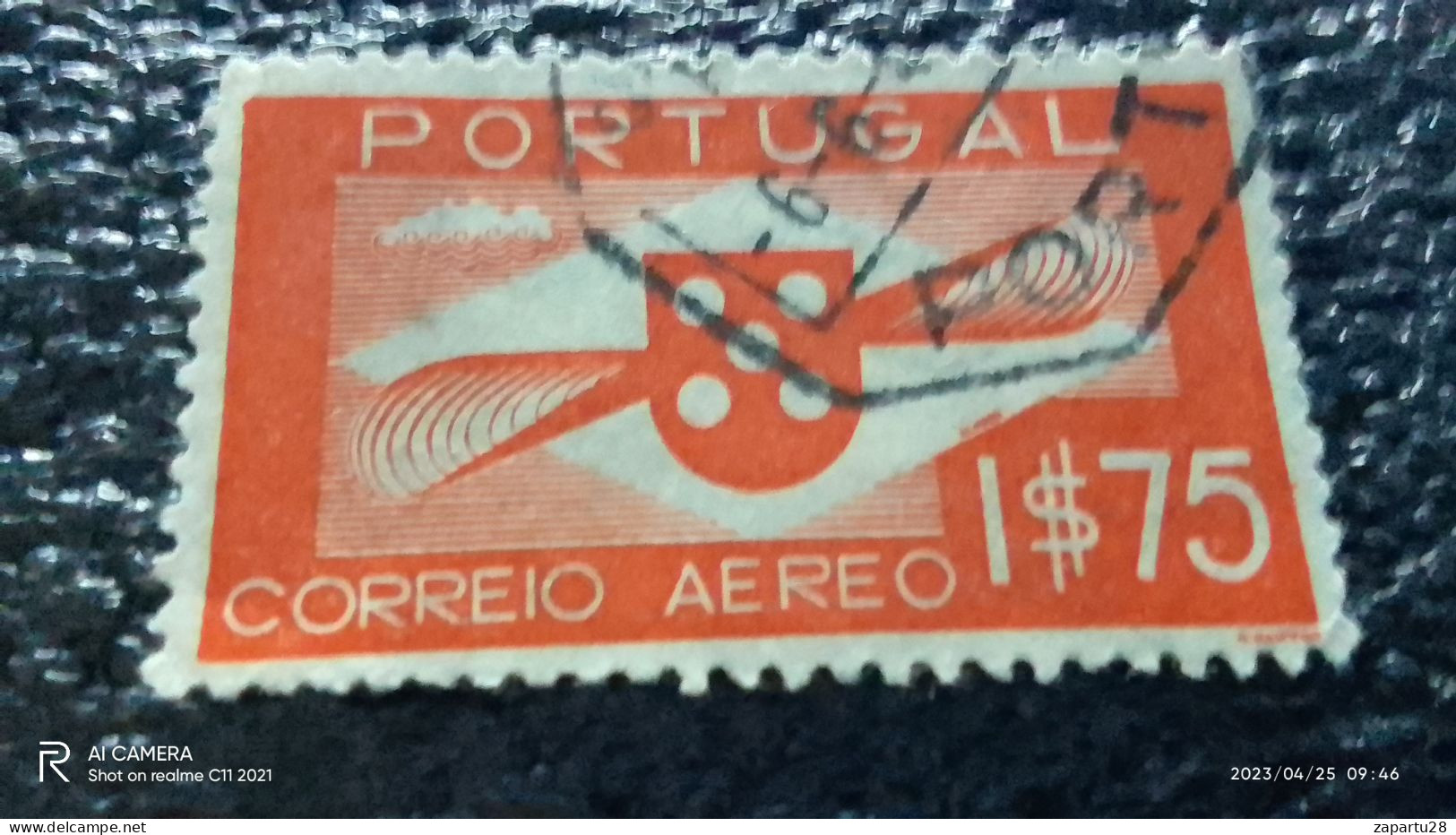PORTUGAL-1944-       .          1.50ESC         USED - Gebruikt