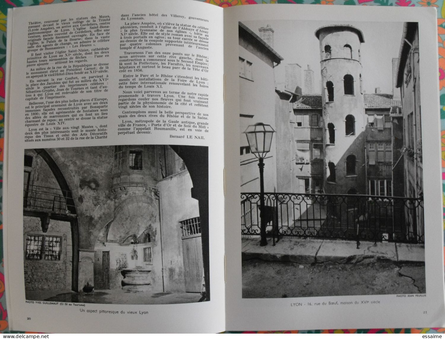 La France à table n° 130. 1968. Rhône. lyon givors chaponost thizy anse collonges tarare chessy mornant. gastronomie