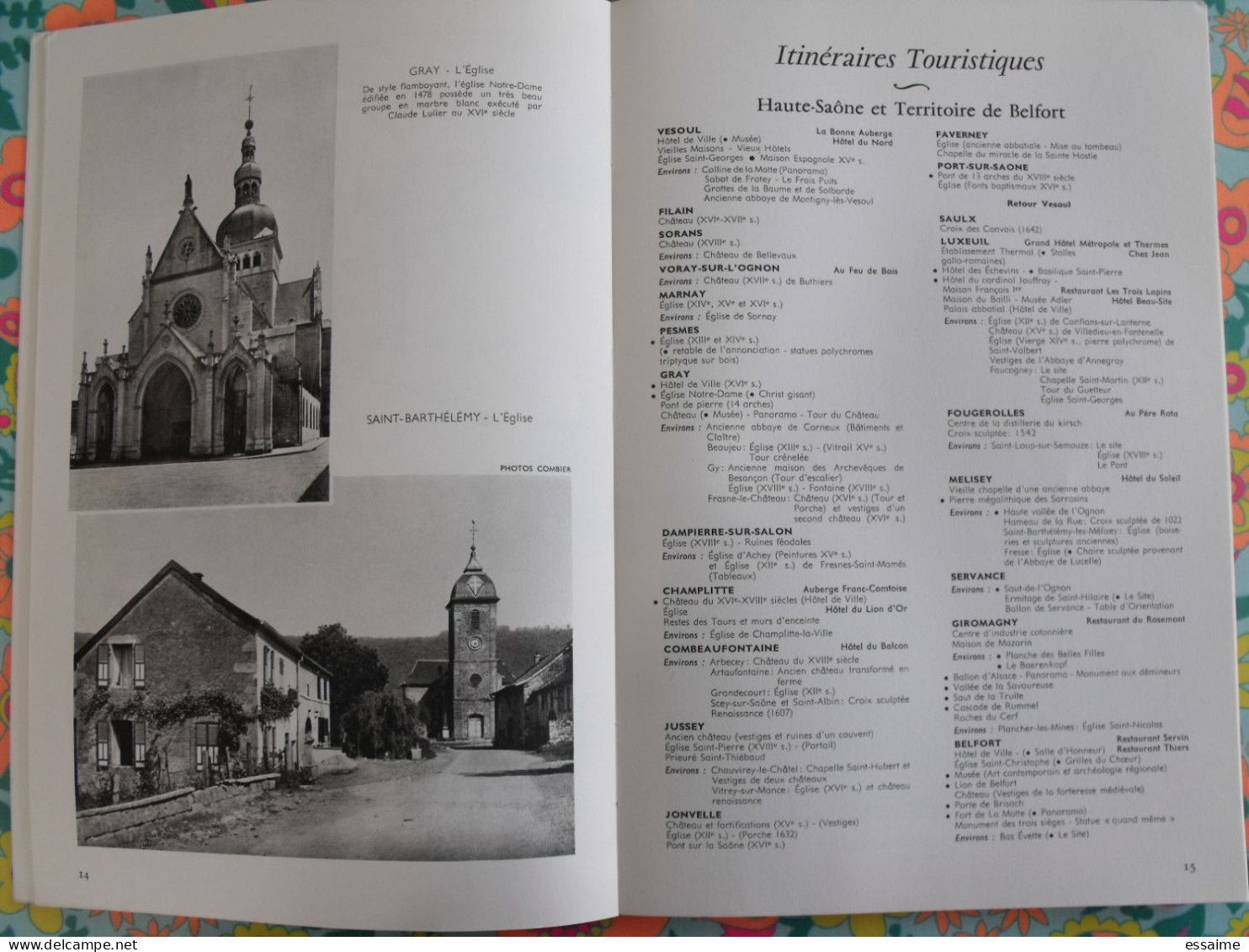 La France à table n° 126. 1967. Haute-Saône. vesoul pesmes gray belfort melisey luxeuil jussey giromagny. gastronomie