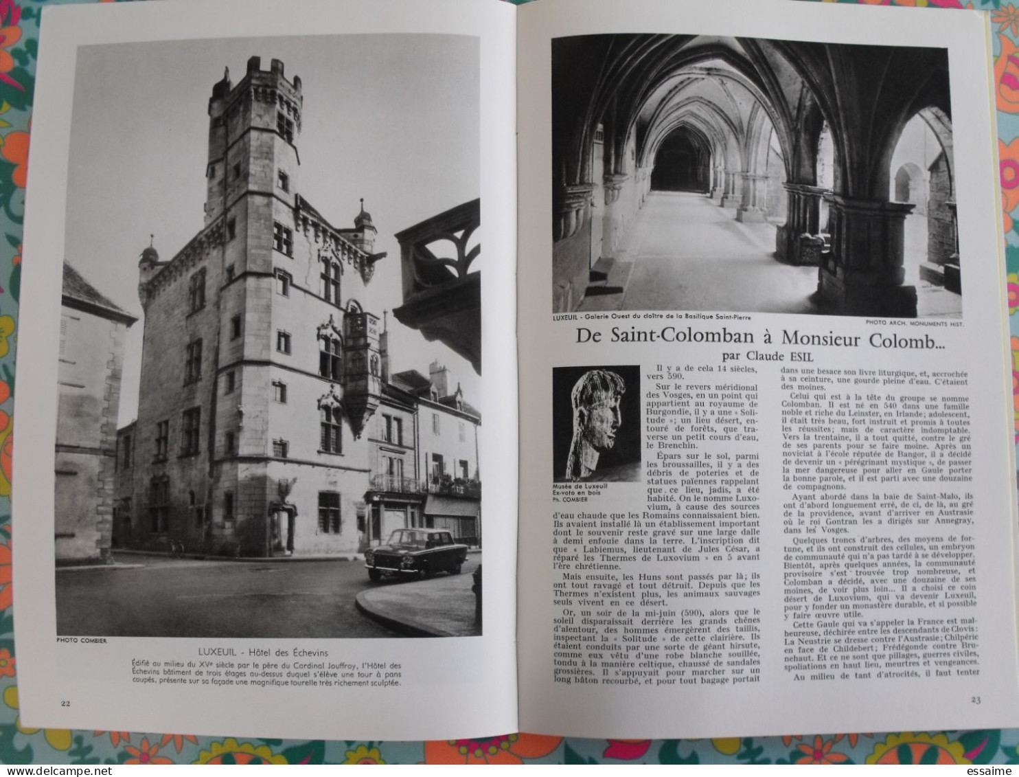 La France à table n° 126. 1967. Haute-Saône. vesoul pesmes gray belfort melisey luxeuil jussey giromagny. gastronomie