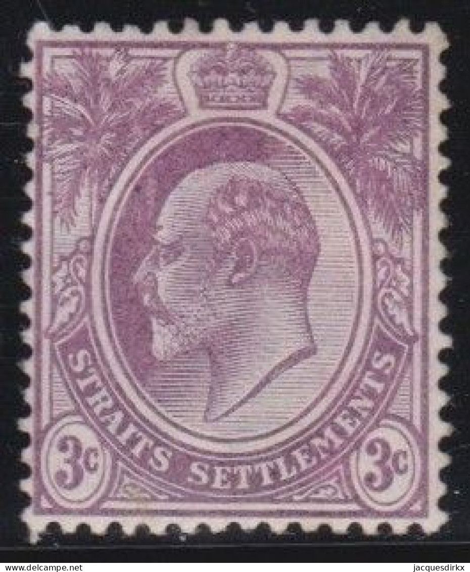 Straits Settlements        .   SG    .   128 A        .     (*)    .    Without Gum - Straits Settlements