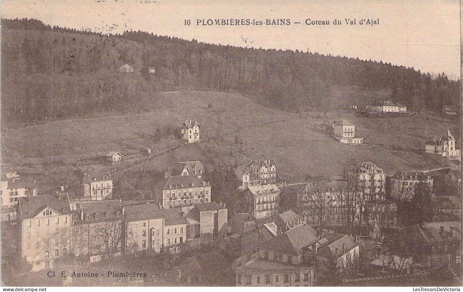 FRANCE - 88 - PLOMBIERES LES BAINS - Coteau Du Val D'Ajal - Carte Postale Ancienne - Plombieres Les Bains