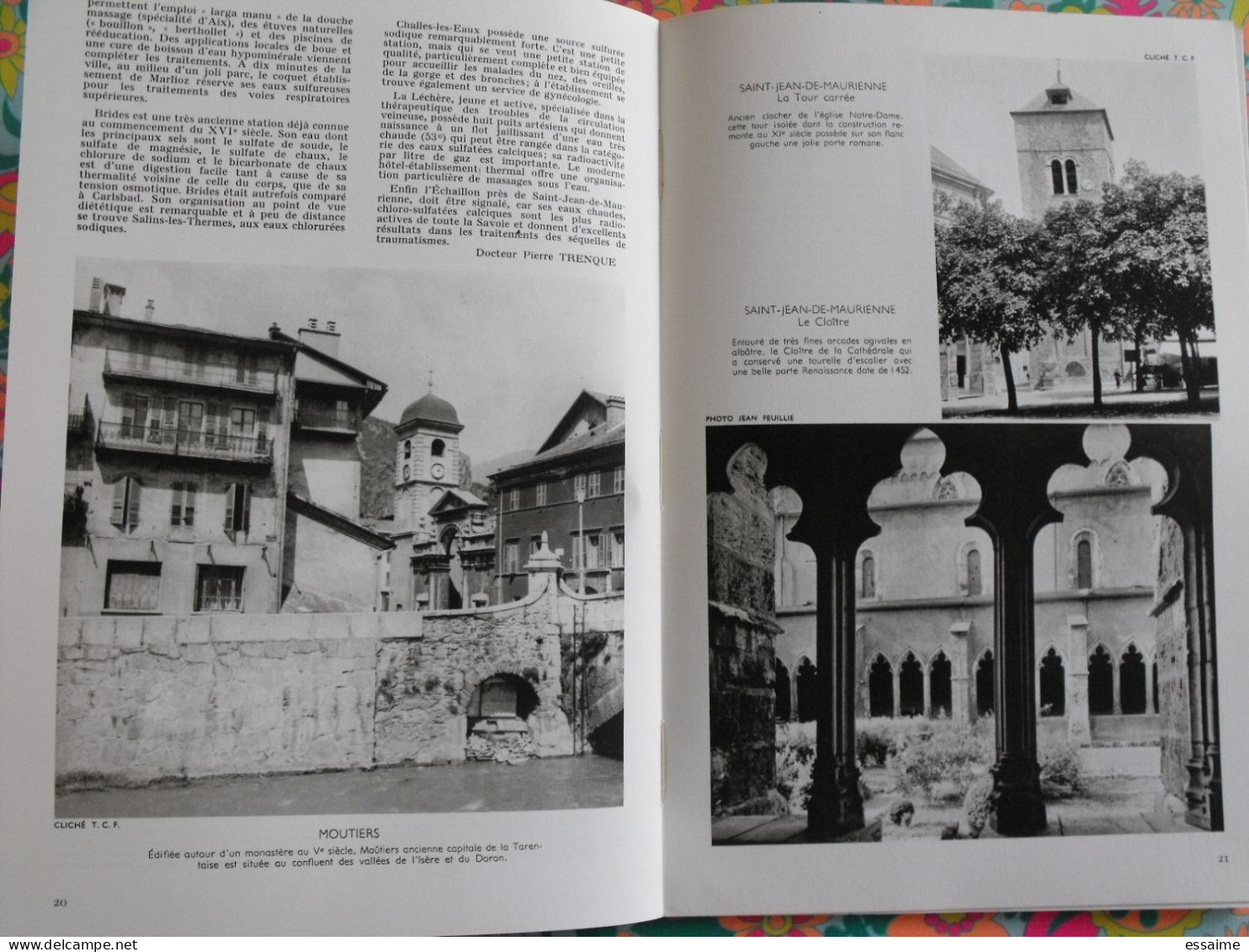 La France à table n° 132. 1968. Savoie. chambéry aix-les-bains beaufort arly aime modane bonneval chatelard. gastronomie